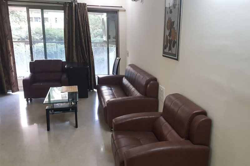 Living Room Before Makeover in Navi Mumbai