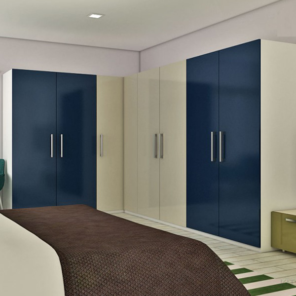 L Shaped 4 Door Wardrobe in Thane